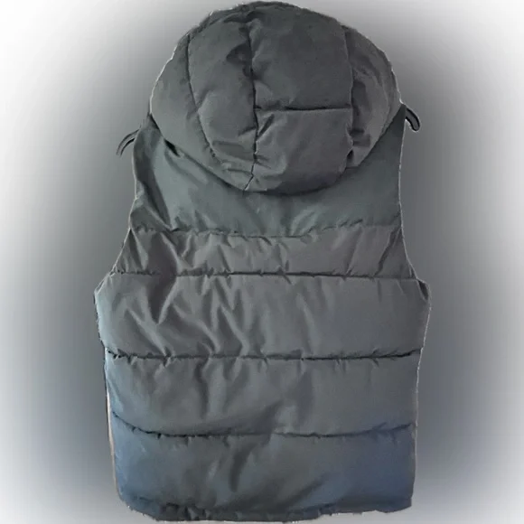 ZARA hooded puffer vest jacket SIZE SMALL